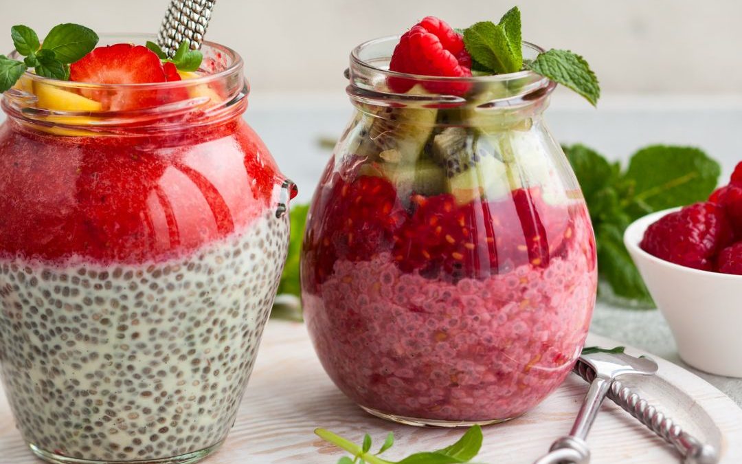Kokos- Chia- Pudding